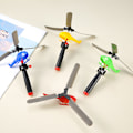Miniatyrbillede 1 af 2: 4 stk. Flyvende Legetøj Børn Flyvemaskine Børn Helikopter Legetøj Træk Snoren Helikopter Træk Snoren Flyvemaskine Legetøj Børn Helikopter Legetøj