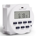 Miniatyrbilde 4 av 4: Sinotimer 15,98 tommers LCD digital timer 12V DC 7 dager programmerbar tidbryter TM618N-4 Mai.5