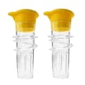 Citron Mini Pressare, Citronpress med Skruvlock, Manuell Citronpress i Plast, Citronpress, Juicer Co