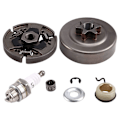 Miniatyrbilde 3 av 5: Gressklipper Motorsag Drev Clutch Trommel for 017 018 021 023 025 MS170 MS180 MS210 MS230 MS250 Repl