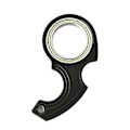 Miniatyrbillede 1 af 5: Nøglering Spinner, Spinner Nøglering, Nøglering, Nøglering, Bærbar Nøglering Sort