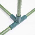 Miniatyrbilde 5 av 5: Drivhusrammeforbindelse, 12 stk Plastforbindelse Blomster Rattan Plastspenne
