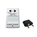 110V/120V til 220V/240V Dual Channel Spenningsomformer Adapter EU-plugg