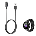 Miniatyrbilde 2 av 5: 1m 4-pins Magnetisk Smartklokke Laderkabel for Polar Ignite 3