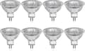 MR16 Halogenlampa 35W 12V GU5.3 Dimbar Varmvit 2800K, 8-pack