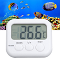 Miniatyrbillede 4 af 5: Vandtermometer, LCD Digital Display Temperaturmålingsværktøj til Fiskedam Akvarium, -40~70