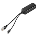 Miniatyrbilde 3 av 5: Micro-USB POE Splitter 48V til 5V2A/3A Mini USB Strømforsyning Nasjonal Standard med Smarttelefonlading