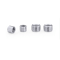 Miniatyrbild 2 av 4: Yttre M12 Inre M10 5 st Inre Yttre gängad ihålig rörkoppling Transportör Silver Adapter Skruv