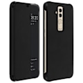 Miniatyrbilde 1 av 5: Folio-etui for Huawei Mate 20 lite med vindu for tid og videovisning, svart