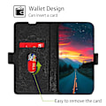 Miniatyrbild 3 av 5: För Oneplus Nord Ce 3 Lite 5g Pu Läder Flip Card Slots Case Stand Stötsäkert Telefonskal