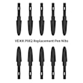 Miniatyrbilde 2 av 5: VEIKK P001 10 stk. Erstatningspennespisser Batterifri Stylus Slitesterk Pennespiss for VEIKK S640 A30 Grafikknettbrett