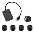 USB Android TPMS med sensorer Dekktrykkovervåkingsalarmsystem Trådløs overføring Dekktrykkovervåkingssystem