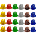 Miniatyrbilde 1 av 5: 24 stk. Plast Spraydyser Vifteform Spraydyser for Landbruk Skogbruk