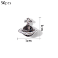Miniatyrbillede 2 af 5: 50 stk. Neglekunst Alloy Planet Ornament - Planet Ornament Xl-15 Blackmake Up