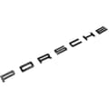 Glans Svart Bokstäver Baklucka Emblem för 911 Carrera Cayenne Turbo Gt3