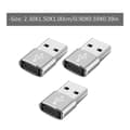 Miniatyrbillede 3 af 3: 3 stk. C USB-kabel USB C-ladeadapter Type C USB-adapter USB-adapter Adaptercomputer
