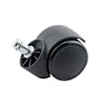 Miniatyrbillede 5 af 5: 5 stk. 2 tommer sorte kontorstolshjul udskiftning - Kontorstolshjul Heavy Duty udskiftning til H