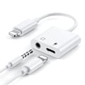 Miniatyrbild 1 av 5: Apple Iphone Lightning Audio Adapter Splitter