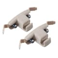 2X Beige Visir Clip Hållare Fäste 51168243575 För E46 3-serie 325