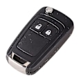 Miniatyrbillede 1 af 5: Flip Folding Fjernbetjening Nøgleetui Opel 2 Knapper Hu100