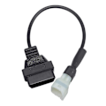 Miniatyrbilde 5 av 5: 6-pins til OBD 16-pins adapter OBD2 feilsøkingskabel for KTM Duke RC motorsykler 2011 - 2017