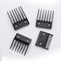 Miniatyrbillede 2 af 2: 4 stk. Håropsættende Kam Wahl Clipper Guards Hårtrimmer Guider Udskiftning Clipper Guide