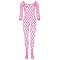 Miniatyrbillede 4 af 5: Sexet Kvinde Lingeri Bodysuit Eksotisk Babydoll Stor Mesh Teddies Body Stocking Kvinder Gennemsigtig Body Suit Europæisk Beklædning