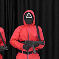 Miniatyrbillede 2 af 2: Squid Game, Maskeret Maske - Trekant