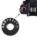 Miniatyrbillede 4 af 4: Til Canon EOS 5D Mark III OEM Mode Dial Jern Pad