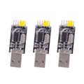 3 st USB till RS232 TTL Konverteringsadaptermodul/USB TTL Konverteringsmodul UART Modul CH340G Modul 3.3V 5V Växel
