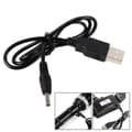 USB-ladekabel til genopladelig LED-lommelygte og pandelampe