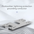 Miniatyrbillede 2 af 5: 50 stk Solpanel Montering Pv Jordforbindelsesklemme Skiveafstandsholder