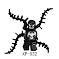 Miniatyrbillede 5 af 5: 8 stk. Superhelt Deadpool Venom Batman Thor Dukke Dukke Børn Samlet Byggeklodselegetøj