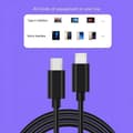 Miniatyrbilde 3 av 5: USB C til Micro USB Kabel Micro USB til USB Type C Adapterkabel USB-C til MicroB