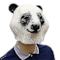 Pikkukuva 4 / 4: Halloween-promu-juhlatarvikkeet Eläinten Lateksimaskit Jättimäinen Panda Lateksimaski Pääpeite