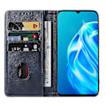 Miniatyrbild 3 av 5: Magnetiskt stängbart läderfodral för Oppo A91