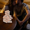 Pikkukuva 3 / 4: 48 kpl Super Naughty Block Tower -peli - Romanttinen peli pariskunnille ja aikuisille illanviettoon
