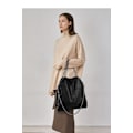Miniatyrbillede 4 af 4: Axelveske dame kæde luksus håndtaske kæde blød taske crossbody taske dame håndtaske Sort