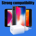 Miniatyrbilde 5 av 5: 20W iPhone iPad Rask Lader Apple USB-C Strømadapter EU-plugg