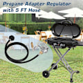 Miniatyrbillede 4 af 5: Grill Regulator til Roadtrip Grill med 4 Fods Propan Adapter Slange, Perfekt Erstatning C001, 5010000743