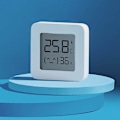 Miniatyrbillede 2 af 5: Hvid Temperatur- og Luftfugtighedsmåler 2 Digital Display Monitor