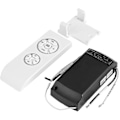 Miniatyrbillede 2 af 4: Universal Loftventilator Fjernbetjeningssæt 4 Timere 3 Hastigheder Lampe Timing Controller Trådløs Switch
