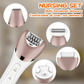 Miniatyrbild 4 av 5: Philips Beauty Epilator för kvinnor, intuitiv användningsvinkel för smidig epilering och snabbladdning, perfekt för känsliga områden, multifunktionell hårtrimmer