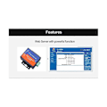 Miniatyrbilde 3 av 5: Modbus Seriell Port RS485 til Ethernet Konverter Server USR-TCP232-304 Dataoverføring DHCP/DNS Støttet