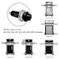 Miniatyrbilde 4 av 5: Erstatning for Weber tenner trykknapp/bryter, passer for Weber Spirit E/s-210 310 315 320 330 gassgriller, 7642 7643 delvis erstatning-m.2765-Good