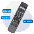 Miniatyrbillede 4 af 5: Udskiftnings Smart Lærings Stemmefjernbetjening Programmerbar Fjernbetjening Passer til Formuler Z7+ 5G Z8PRO Z10 Z10PRO TV-bokse