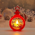 Miniatyrbilde 5 av 5: Julelys LED-lykt Julenissen Bordlampe Ornament Dekorasjon ;rød)(1 stk)