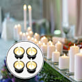 Miniatyrbilde 4 av 5: 30 stk Mini Lysestaker (30 stk, svart), metall Lysestake, liten Metall Lysestake, lysestake, liten Lysestake, juleborddekorasjon Kan