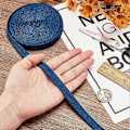 Miniatyrbillede 3 af 5: DIY Ito Sageo Indpakningsledning Kunstig Læder Sværdhåndtag Ledning Tsukamaki Sageo Indpakningsledning DIY