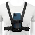 Mobiltelefon Brystmontering Sele Stropp Holder Mobiltelefon Klipp Actionkamera Pov For Samsung Iphone Plus